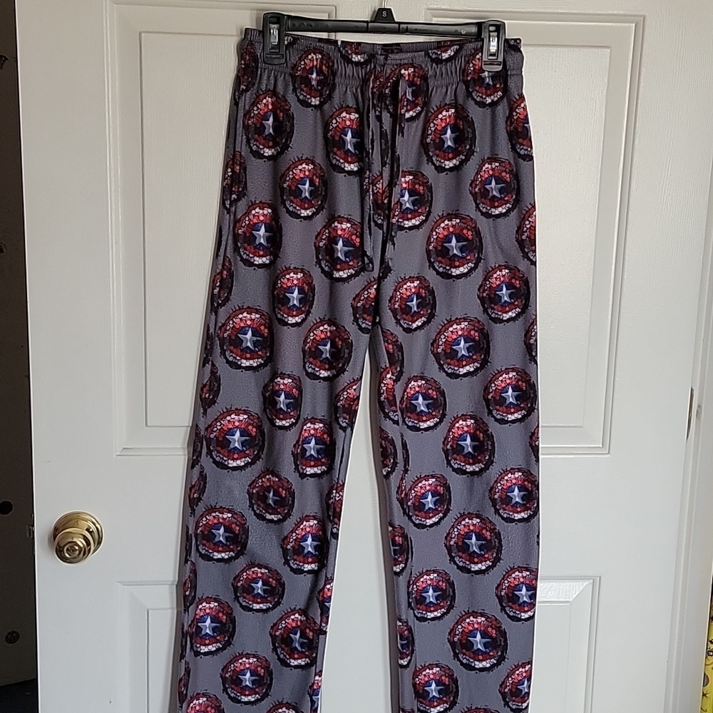 Marvel boys, Captain America, small pajama pants.